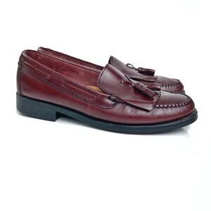 Vintage Bass Weejuns Oxblood Penny Loafers | Classic Prep Style Timeless | EUC